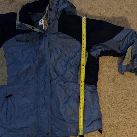 Women’s Columbia 3 in 1 jacket blue great condition! L large ski! - Picture 8 of 15